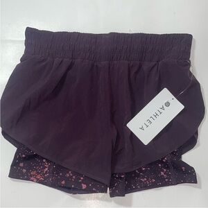 Athleta womens shorts HIIT IT NWT